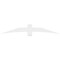 Ekena Millwork Bellingham Architectural Grade PVC Gable Bracket, 84"W x 14"H x 4"D x 6"F, 4/12 Pitch GBP084X14X0406BEL00 - alternate 5